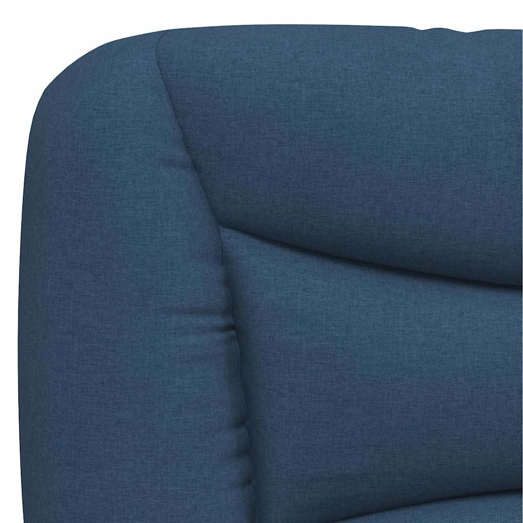 sengeramme uden madras Hvar 90x190 cm stof blå