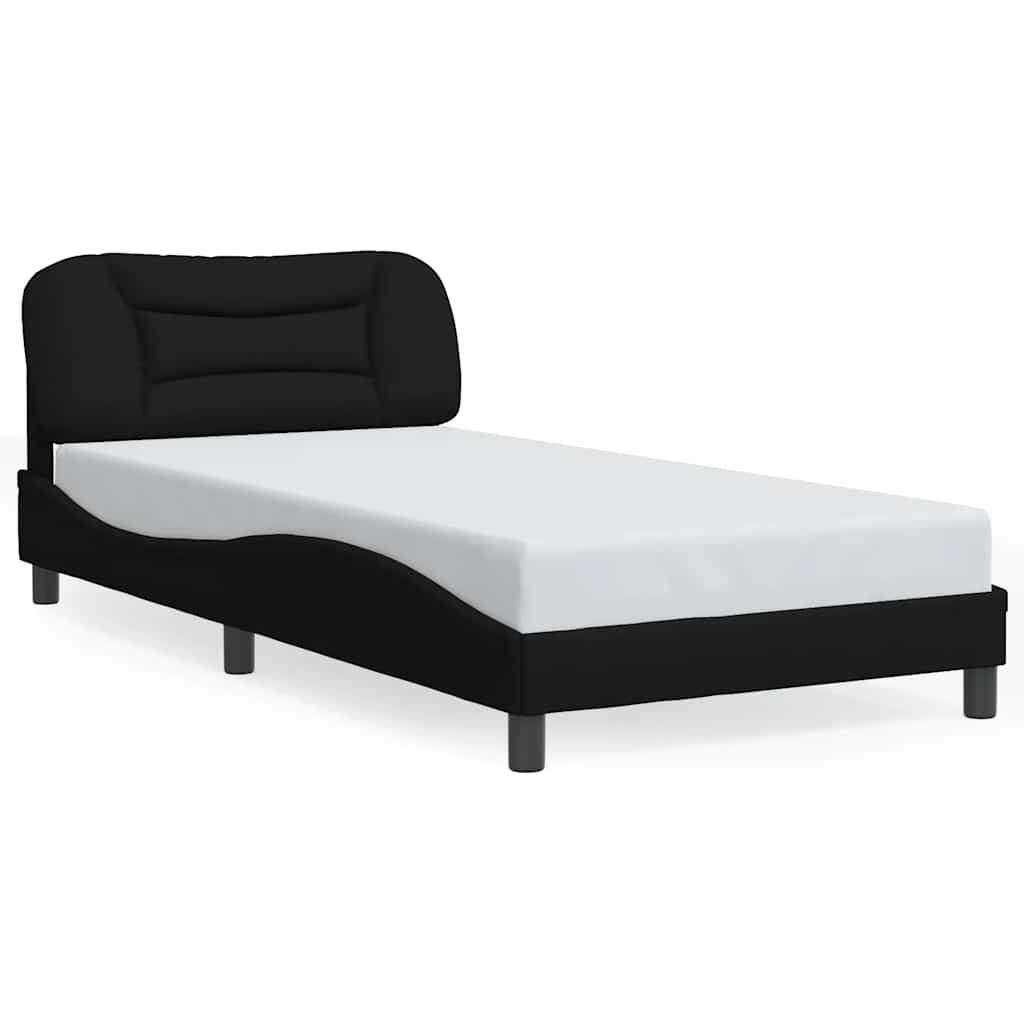 sengeramme uden madras Hvar Sort 100x200 cm Stof