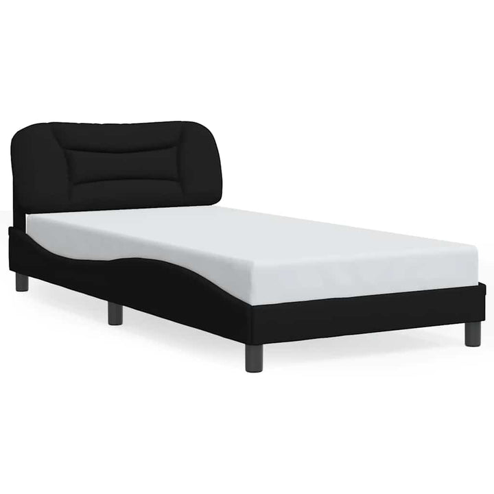 sengeramme uden madras Hvar Sort 100x200 cm Stof