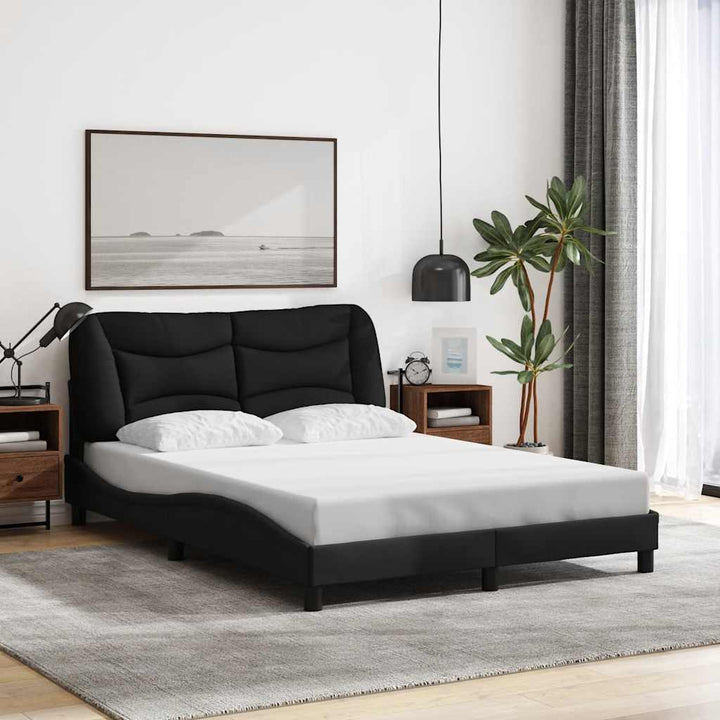 sengeramme uden madras Hvar Sort 120x200 cm Stof