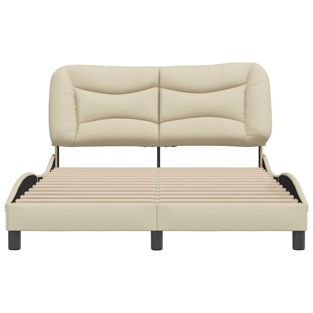sengeramme uden madras Hvar Creme 120x200 cm Stof