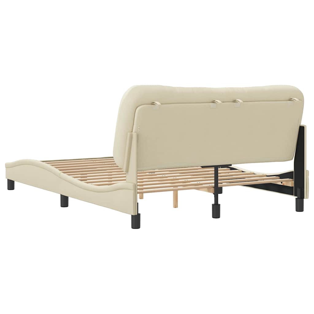 sengeramme uden madras Hvar Creme 120x200 cm Stof