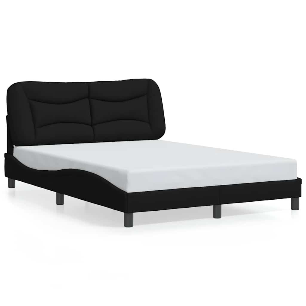 sengeramme uden madras Hvar 140x190 cm stof sort