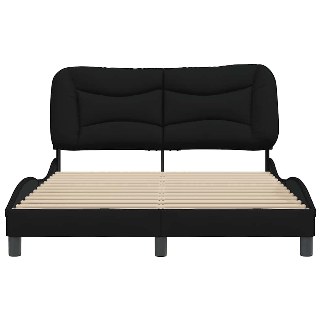 sengeramme uden madras Hvar 140x190 cm stof sort