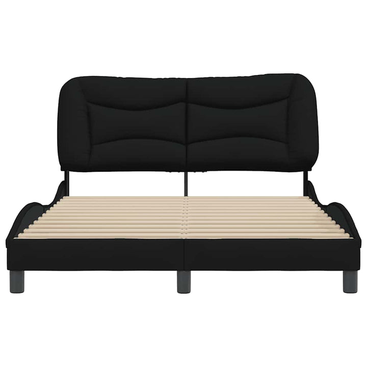 sengeramme uden madras Hvar 140x190 cm stof sort