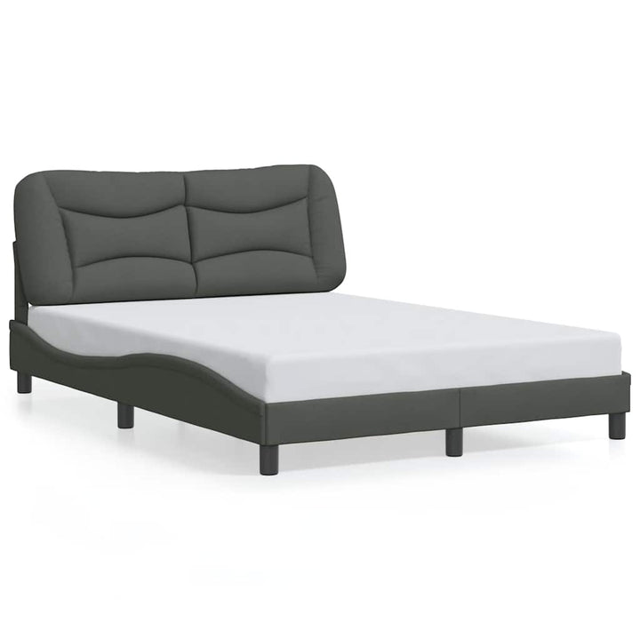 sengeramme uden madras Hvar 140x200 cm stof mørkegrå