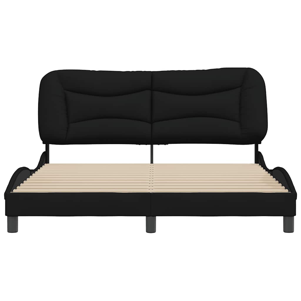 sengeramme uden madras Hvar 160x200 cm stof sort