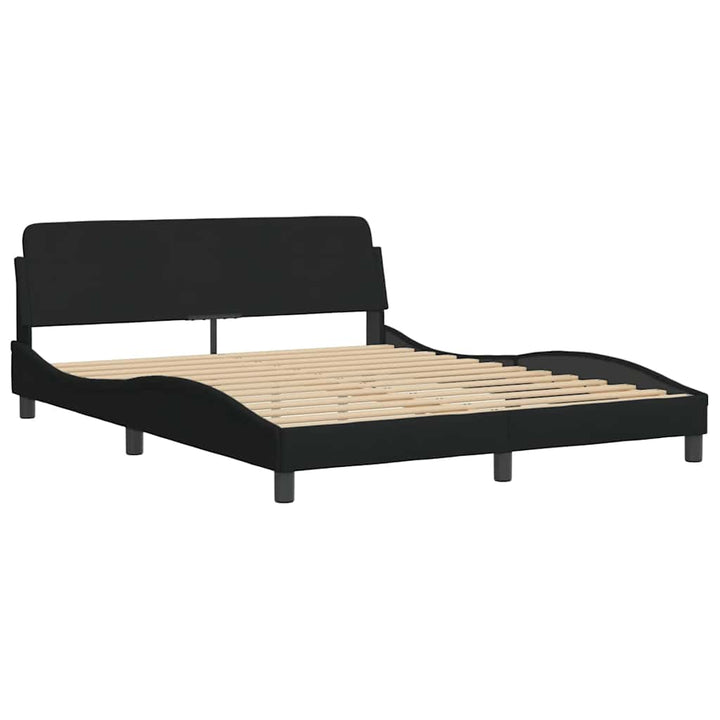 sengeramme uden madras Hvar 160x200 cm stof sort