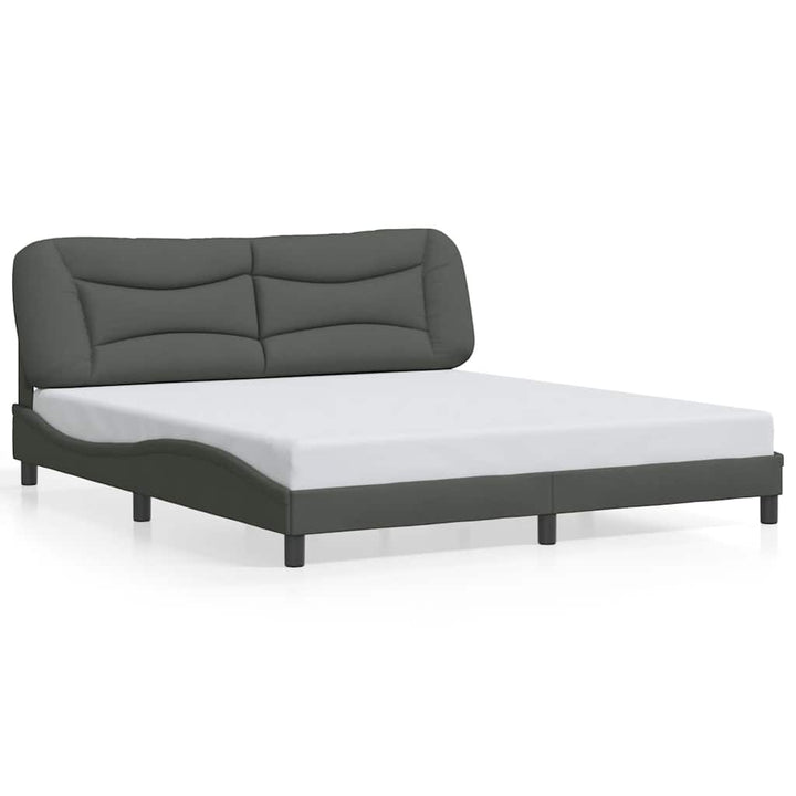 sengeramme uden madras Hvar 180x200 cm stof mørkegrå