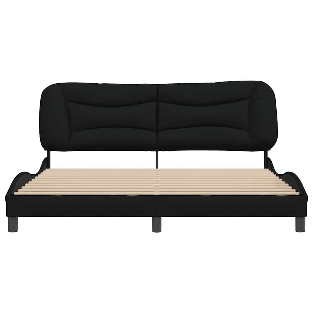 sengeramme uden madras Hvar 180x200 cm stof sort