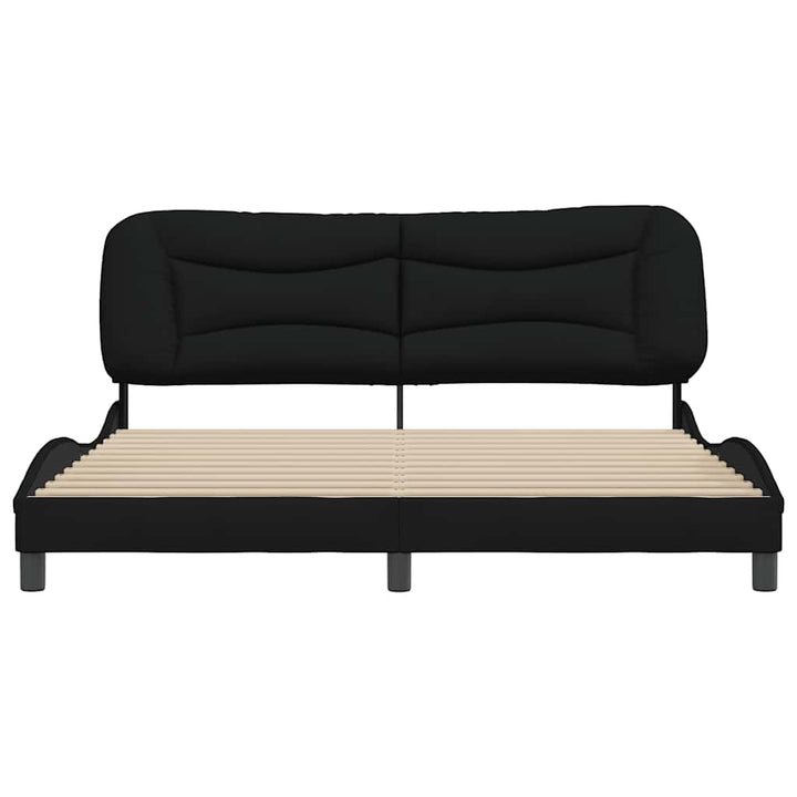 sengeramme uden madras Hvar 180x200 cm stof sort