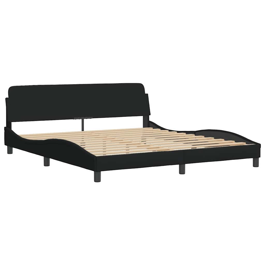 sengeramme uden madras Hvar 180x200 cm stof sort