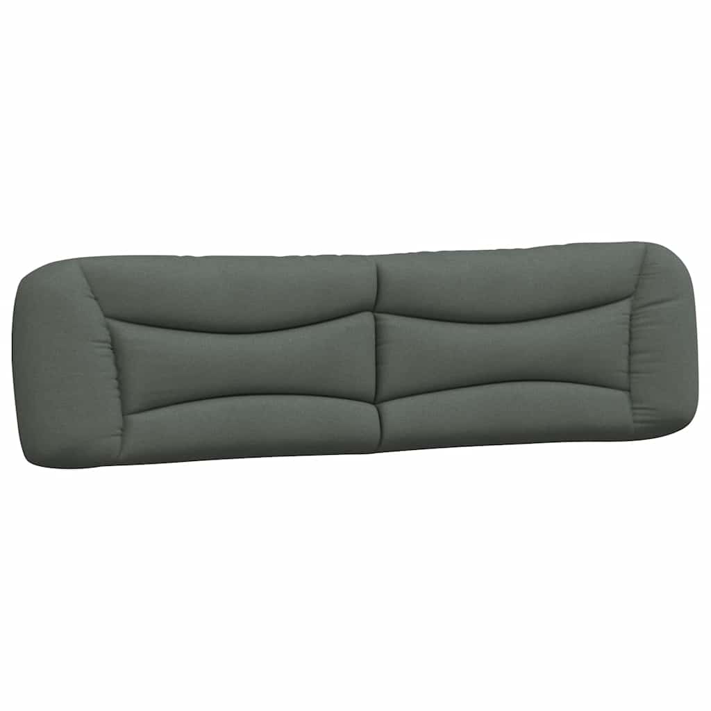 sengeramme uden madras Hvar 200x200 cm stof mørkegrå
