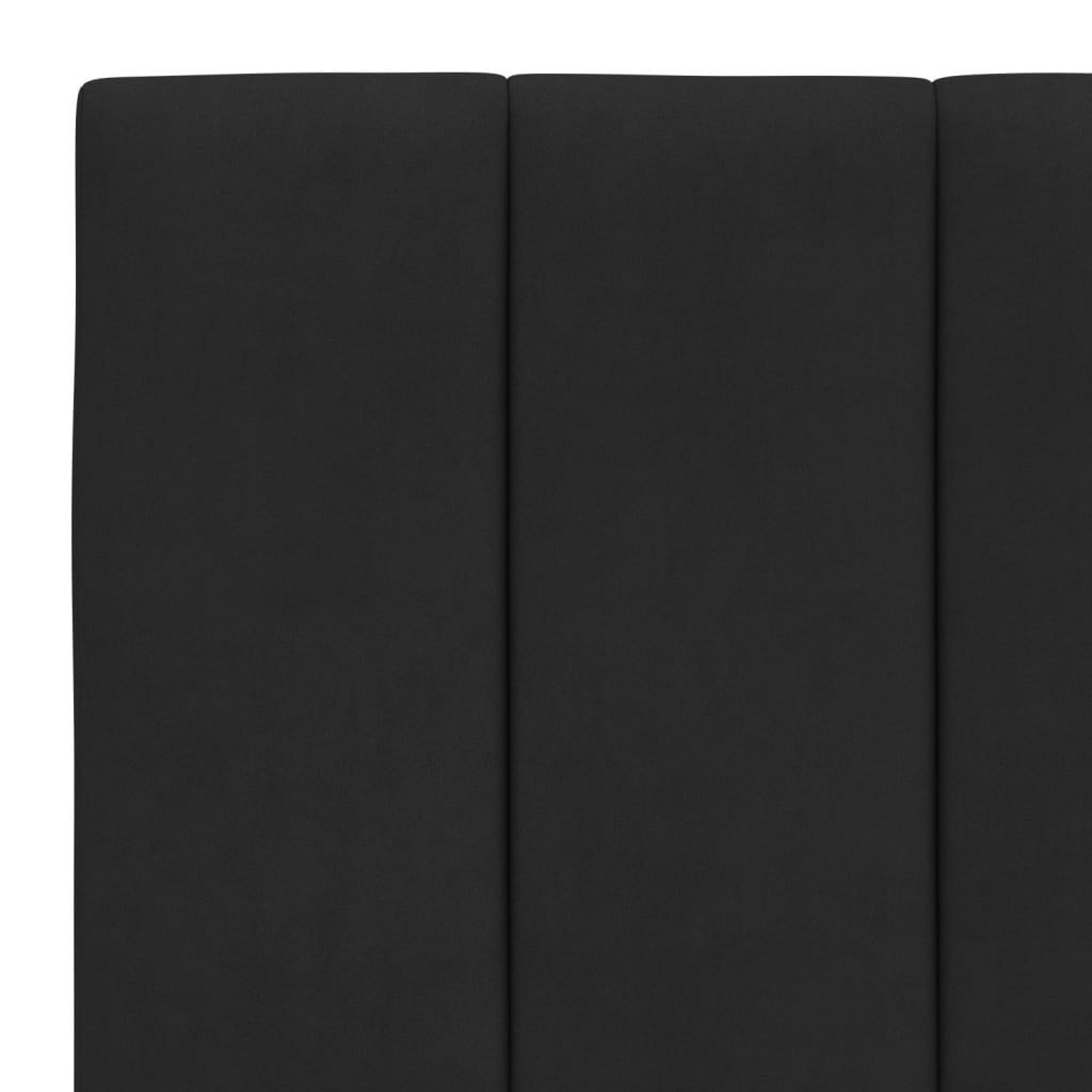 sengeramme uden madras Hanko 90x190 cm fløjl sort