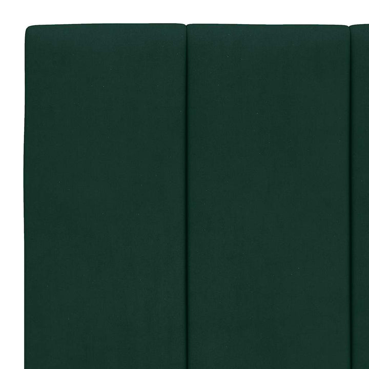 sengeramme uden madras Hanko Mørkegrøn 100x200 cm Fløjl