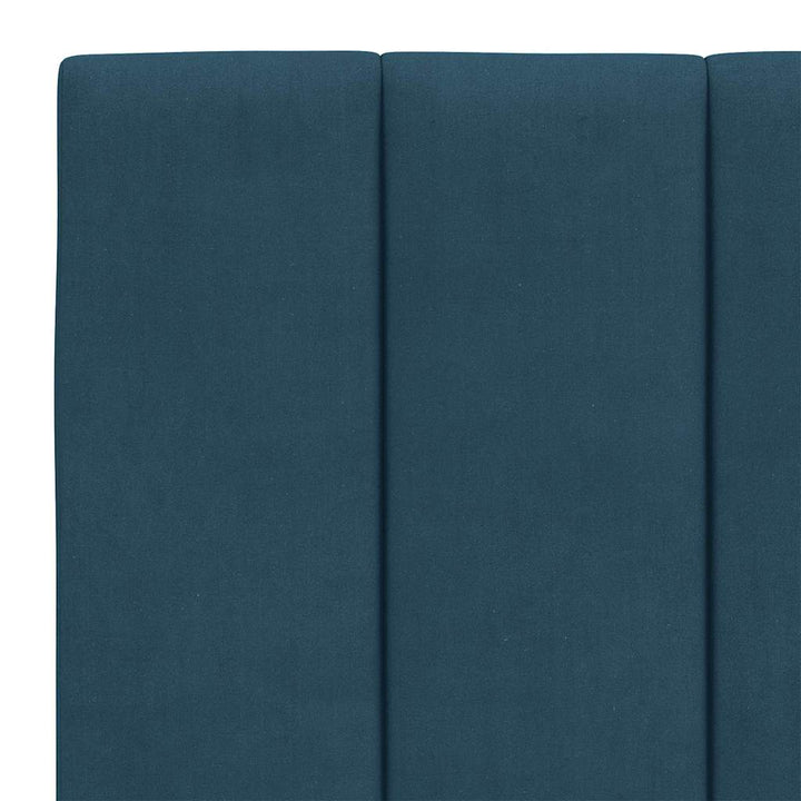 sengeramme uden madras Hanko 120x200 cm velour blå