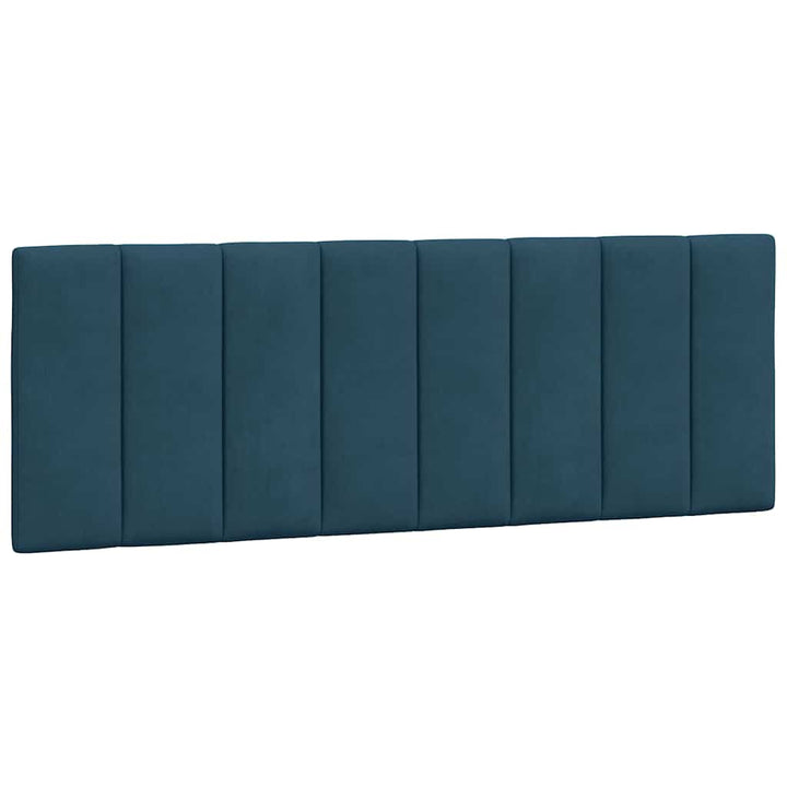 sengeramme uden madras Hanko 140x200 cm velour blå