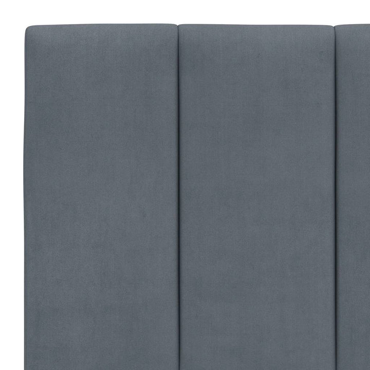 sengeramme uden madras Hanko Mørkegrå 160x200 cm Fløjl
