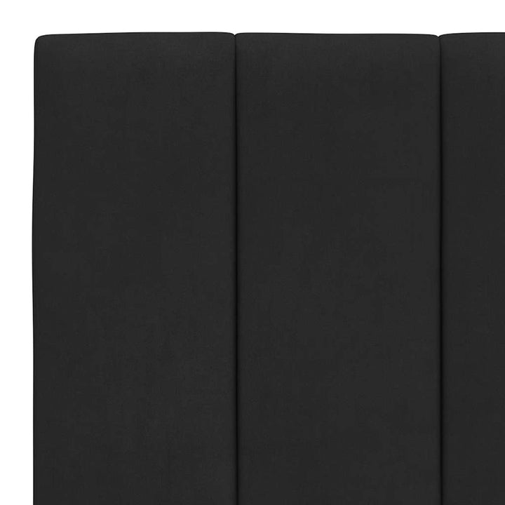 sengeramme uden madras Hanko Sort 180x200 cm Fløjl