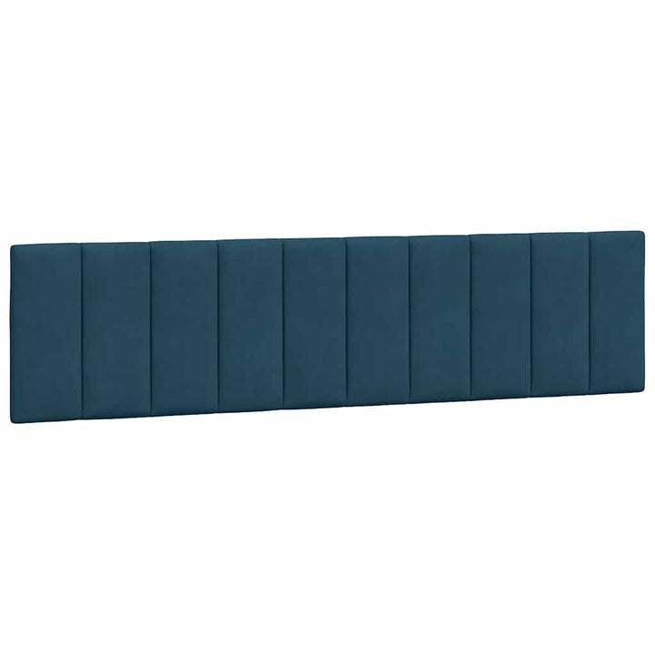 sengeramme uden madras Hanko 200x200 cm velour blå