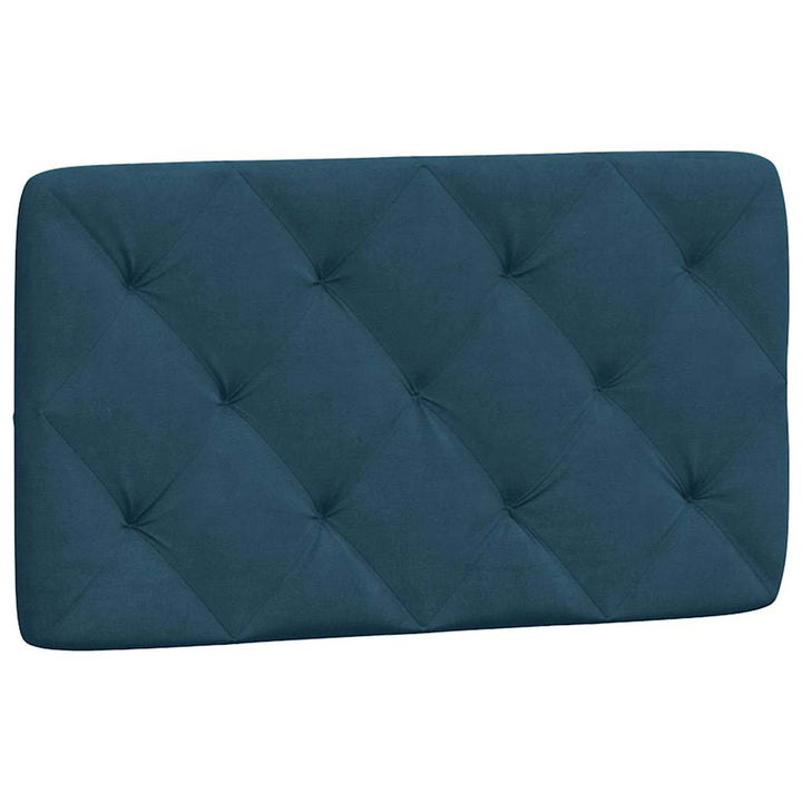 sengeramme uden madras 80x200 cm fløjl blå