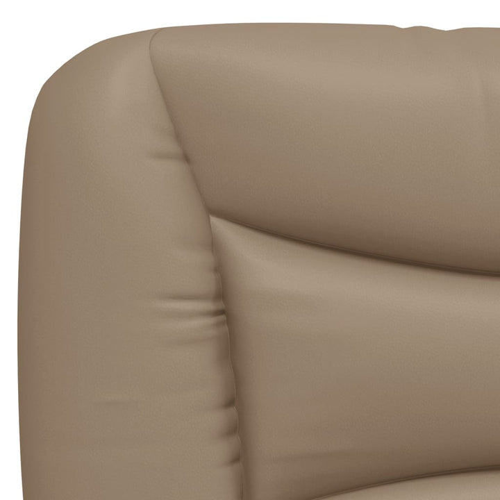 sengeramme uden madras Hvar 80x200 cm kunstlæder cappuccinofarvet