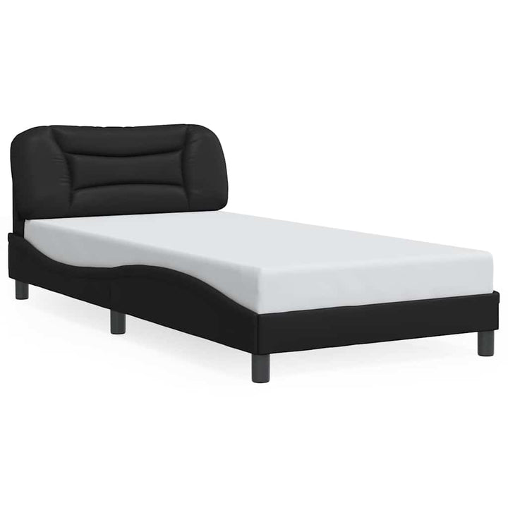sengeramme uden madras Hvar 100x200 cm kunstlæder sort