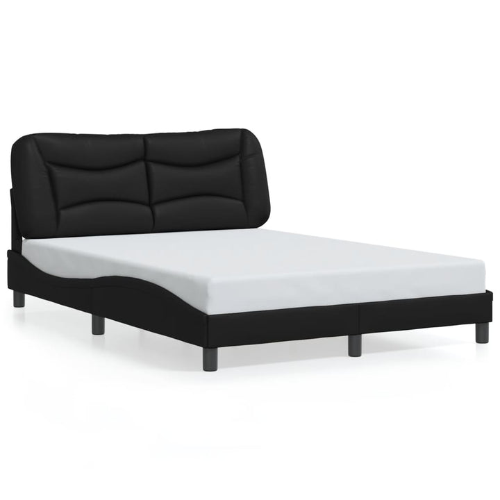 sengeramme uden madras Hvar 120x200 cm kunstlæder sort