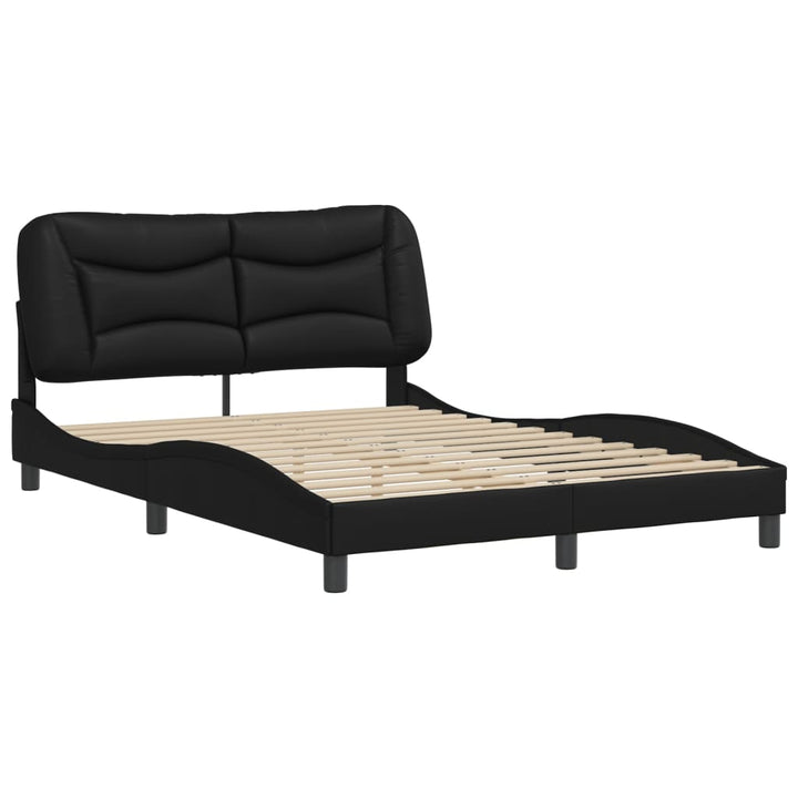 sengeramme uden madras Hvar 120x200 cm kunstlæder sort