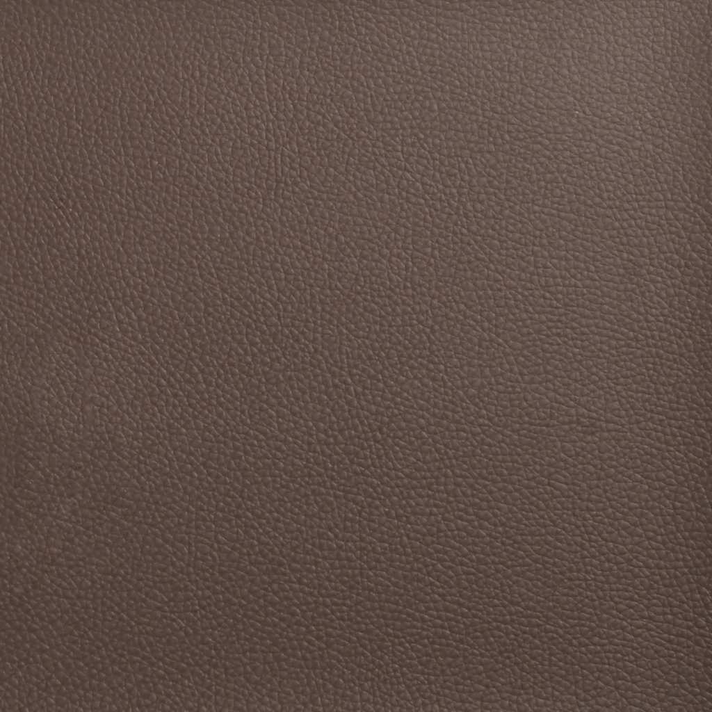 sengeramme uden madras Hvar 140x190 cm kunstlæder brun