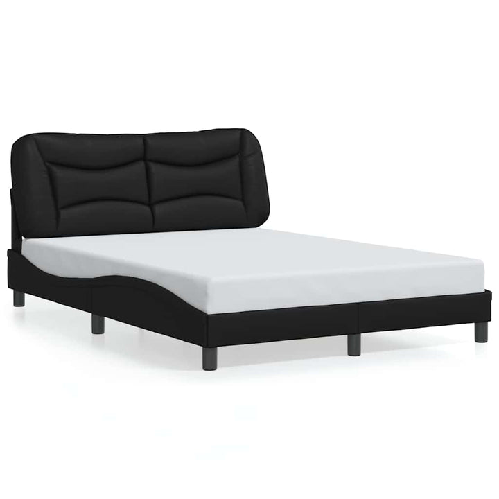 sengeramme uden madras Hvar 140x200 cm kunstlæder sort