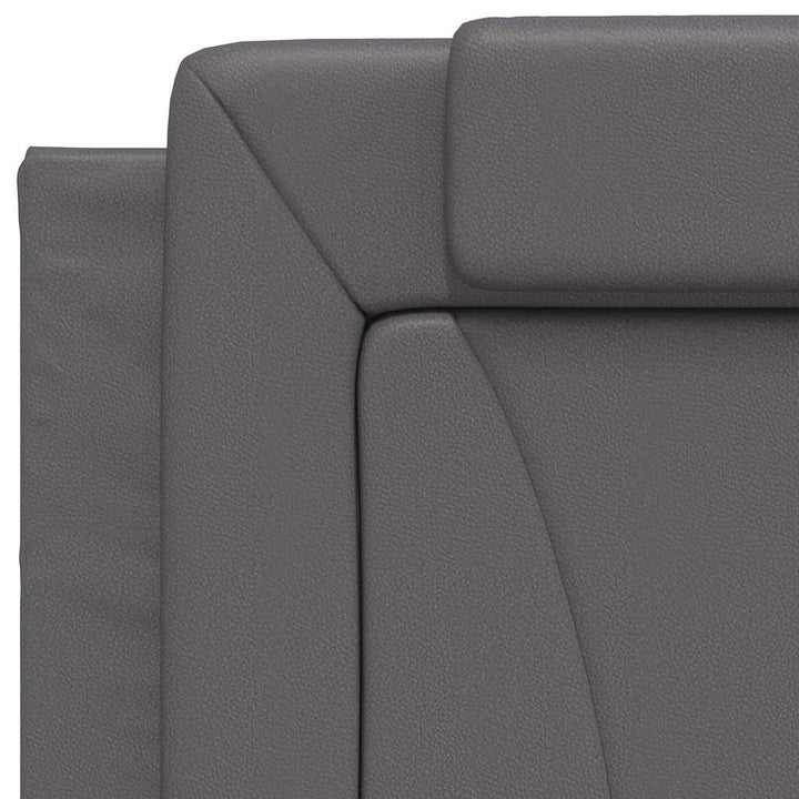 sengeramme uden madras Viana 80x200 cm kunstlæder grå