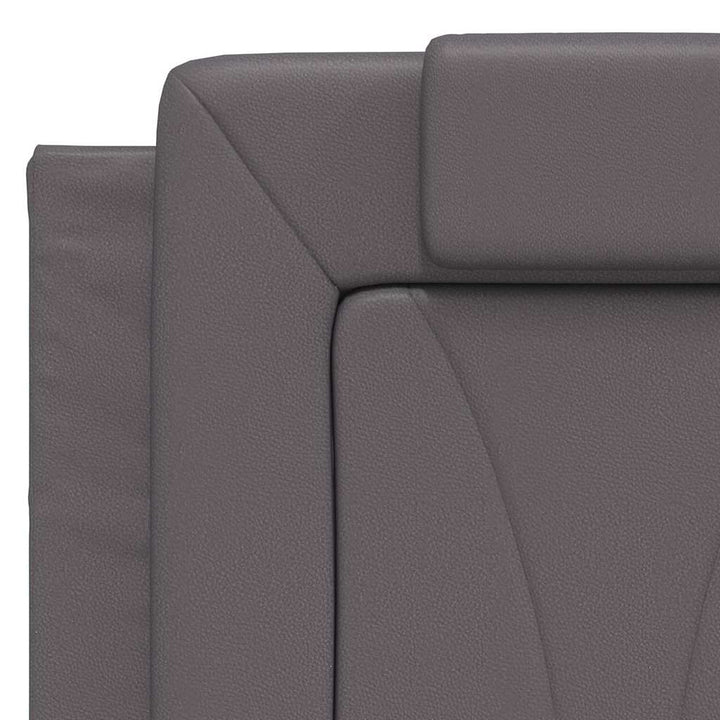 sengeramme uden madras Viana 120x200 cm kunstlæder grå