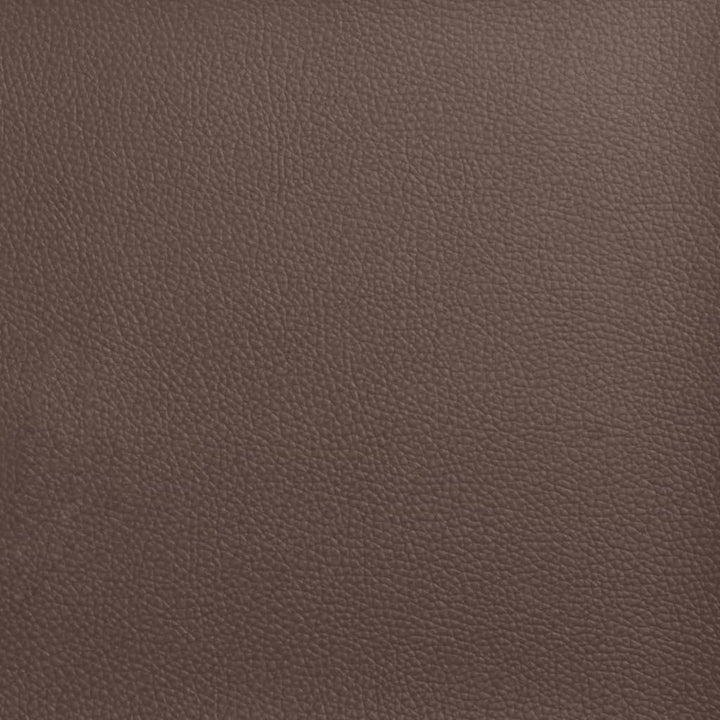 sengeramme uden madras Viana 140x190 cm kunstlæder brun