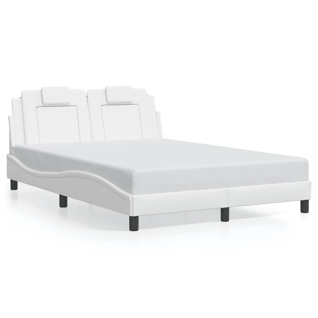 sengeramme uden madras Viana 140x200 cm kunstlæder hvid