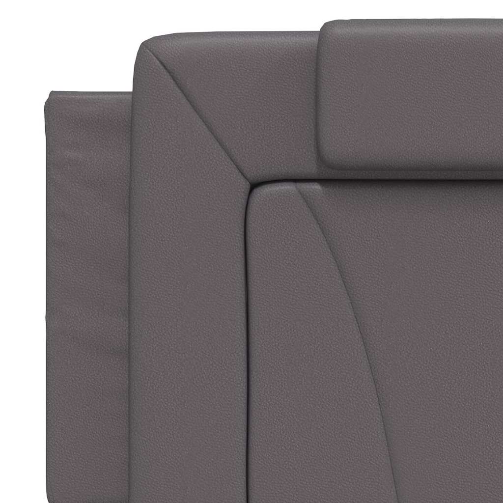 sengeramme uden madras Viana 160x200 cm kunstlæder grå