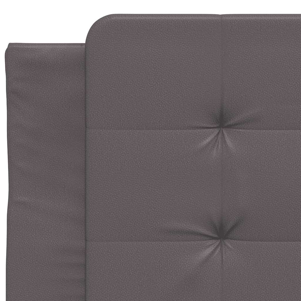 sengeramme uden madras Zadar 80x200 cm kunstlæder grå