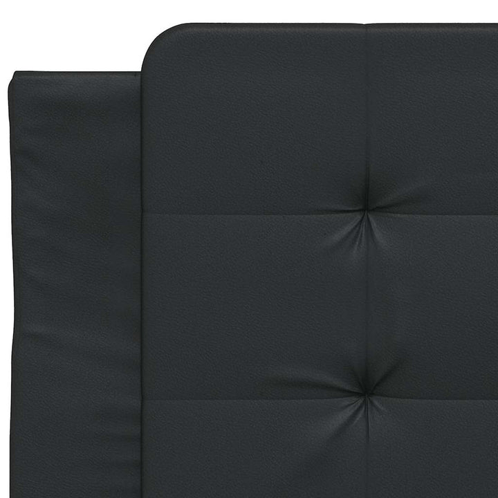 sengeramme uden madras Zadar 90x190 cm kunstlæder sort