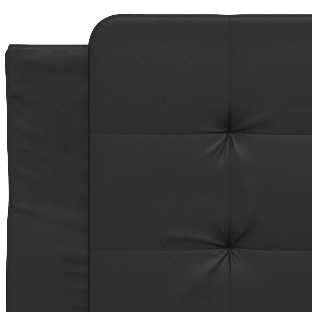 sengeramme uden madras Zadar 90x200 cm kunstlæder sort