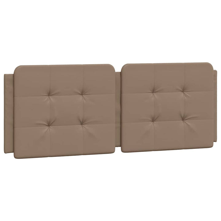 sengeramme uden madras Zadar 140x190 cm kunstlæder cappuccinofarvet