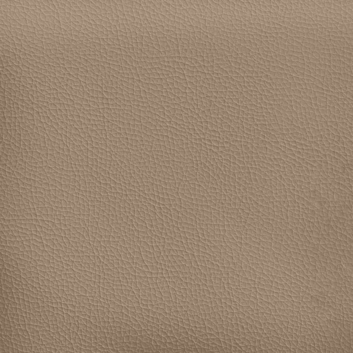 sengeramme uden madras Zadar 140x190 cm kunstlæder cappuccinofarvet