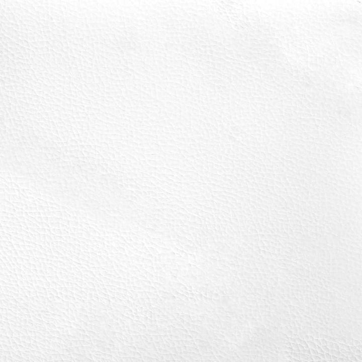sengeramme uden madras Zadar 160x200 cm kunstlæder hvid og sort