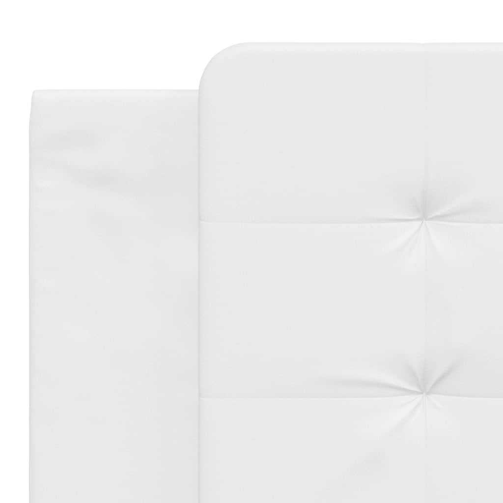 sengeramme uden madras Zadar 180x200 cm kunstlæder hvid