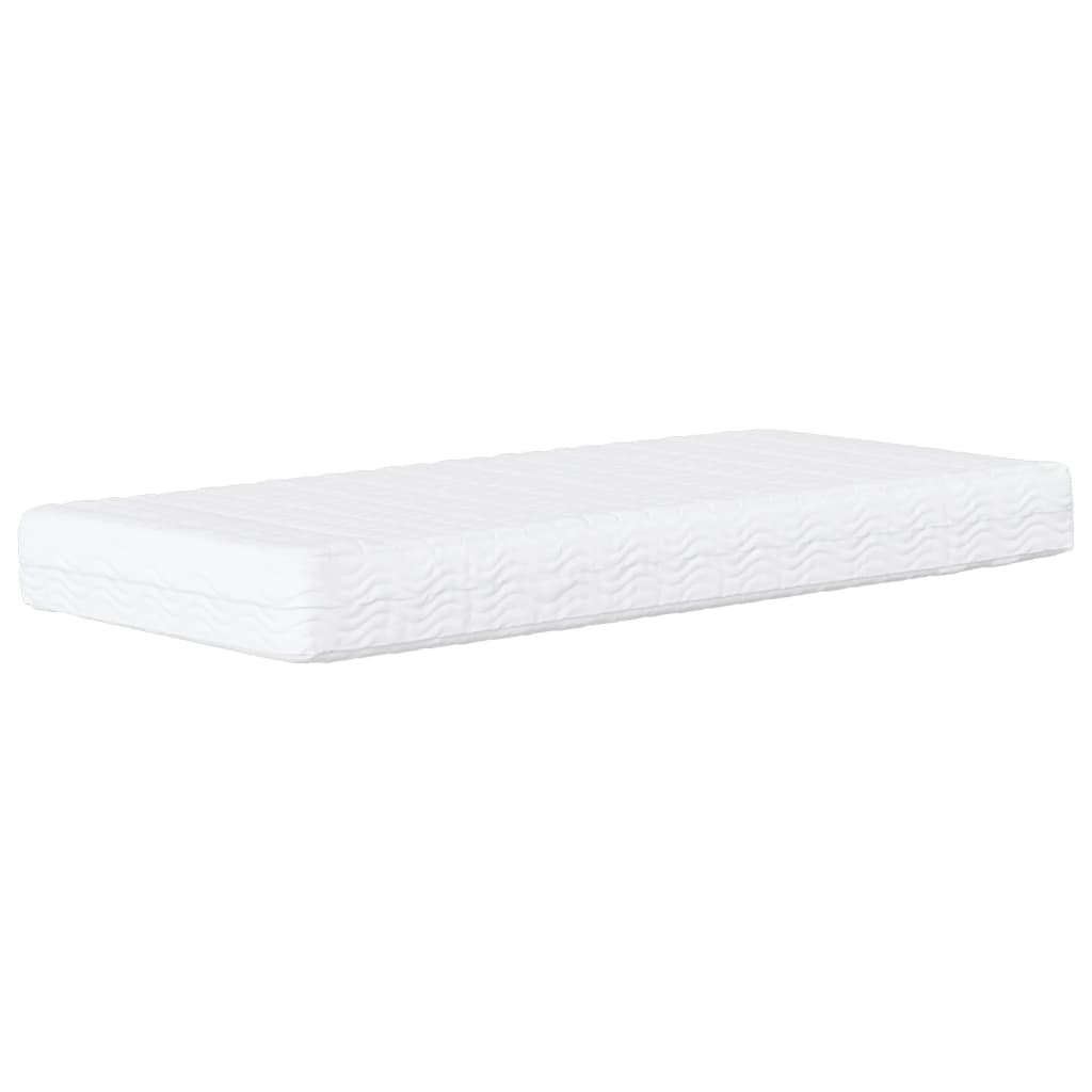 seng med madras Dover 80x200 cm velour sort