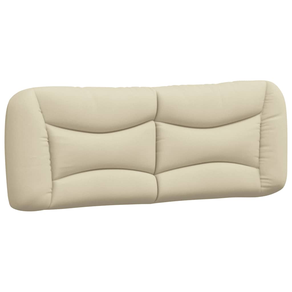 seng med madras Hvar 140x190 cm stof cremefarvet