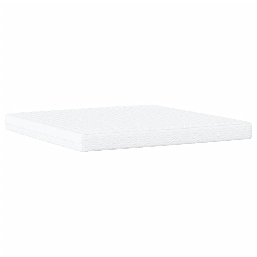 seng med madras Hvar 200x200 cm stof sort