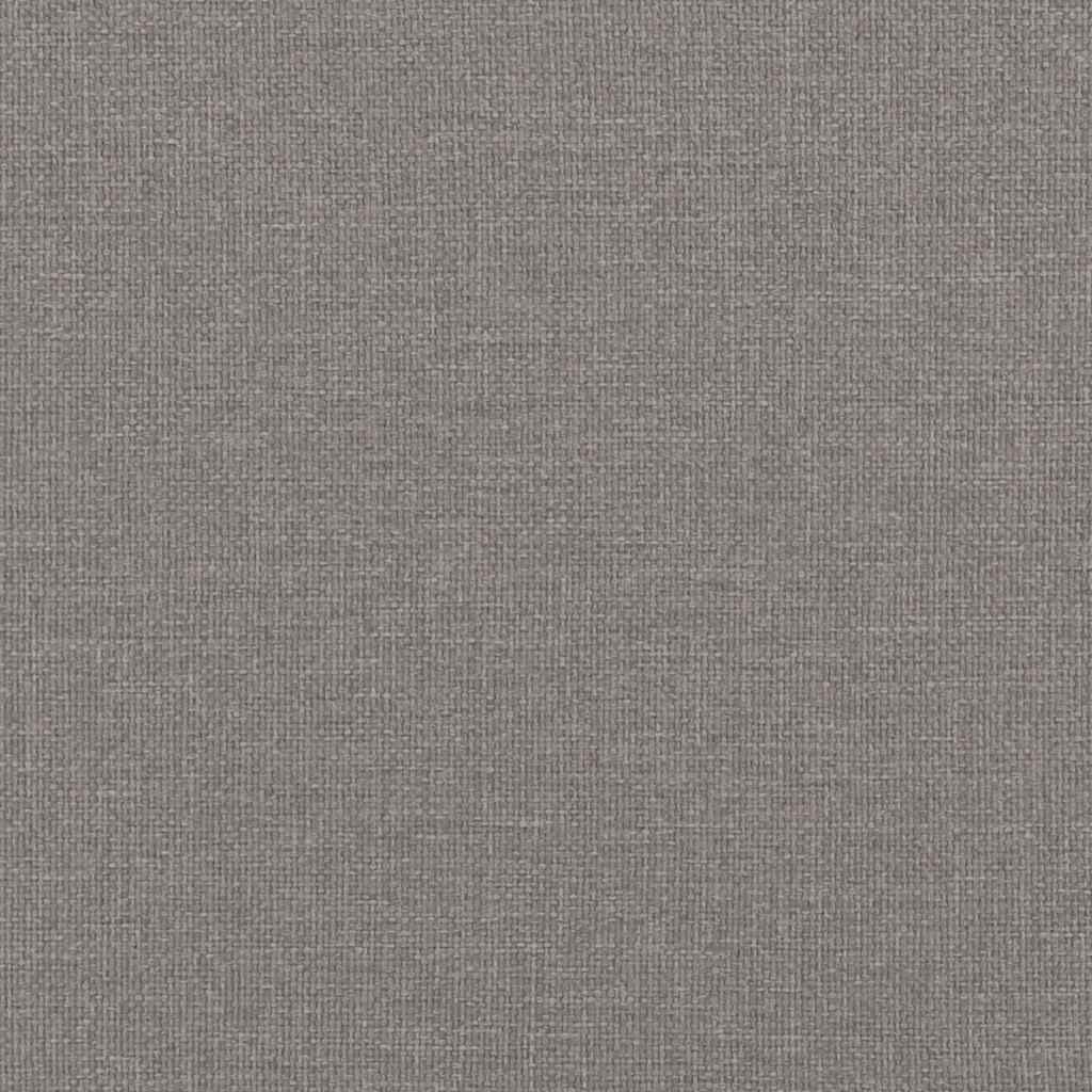 seng med madras Hvar 200x200 cm stof gråbrun