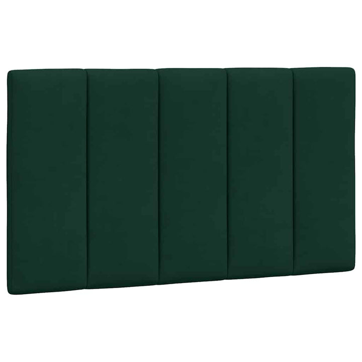 seng med madras Hanko 90x200 cm velour mørkegrøn