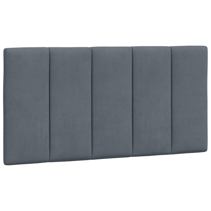 seng med madras Hanko 100x200 cm velour mørkegrå