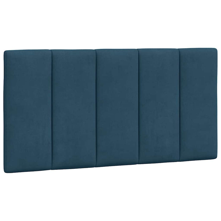 seng med madras Hanko 100x200 cm velour blå